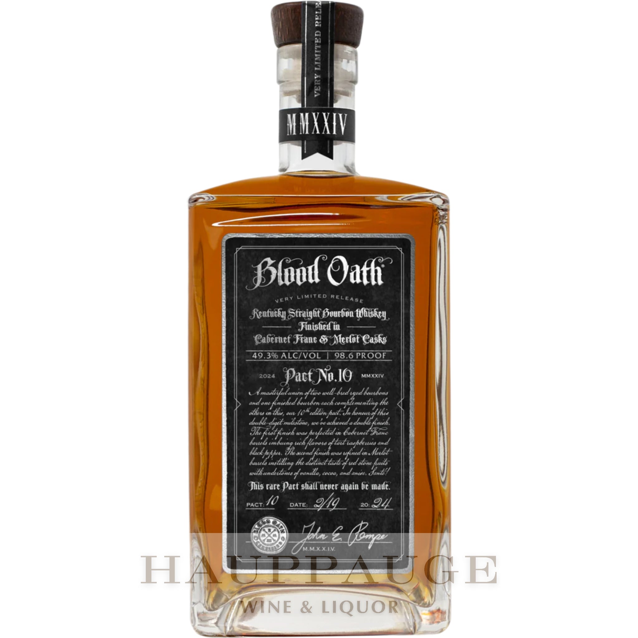 Blood Oath Pact No. 10 Bourbon