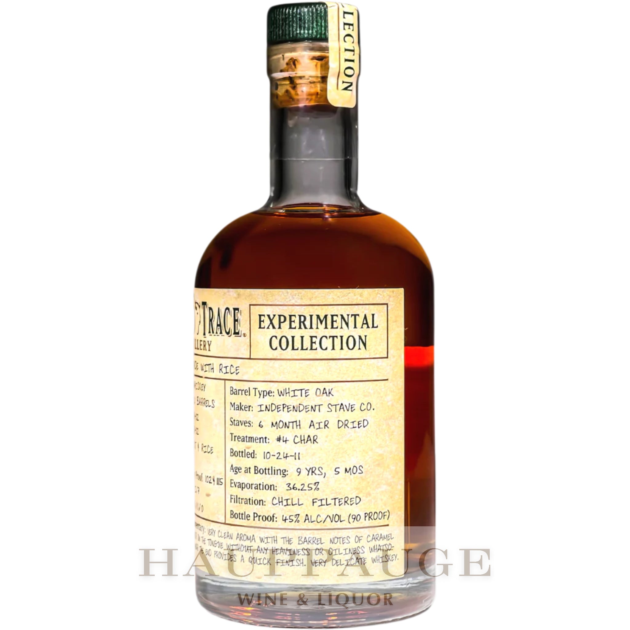 Buffalo Trace Experimental Collection 2011 - Rice Bourbon Whiskey (1 of 2)