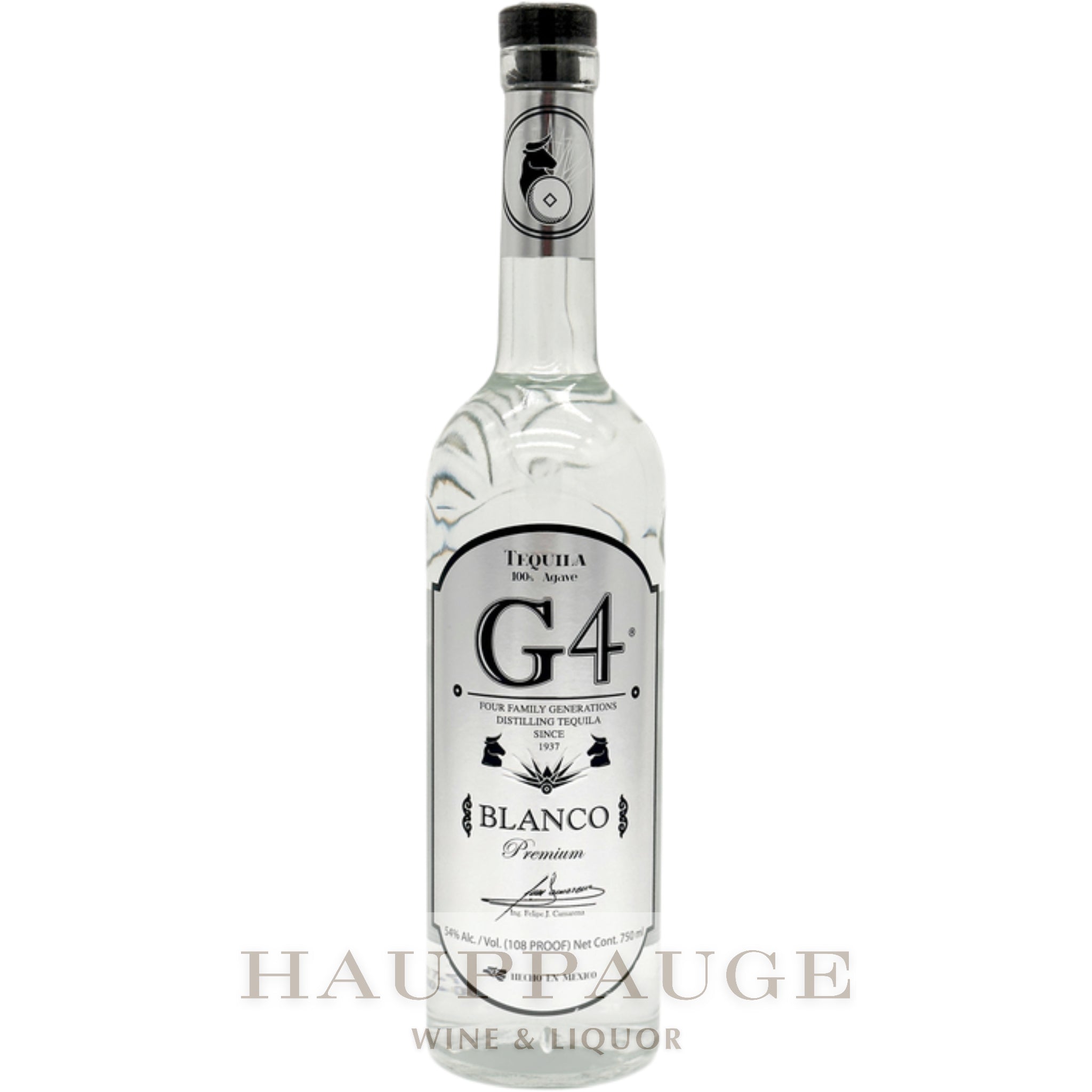 G4 Blanco 108 Proof Tequila
