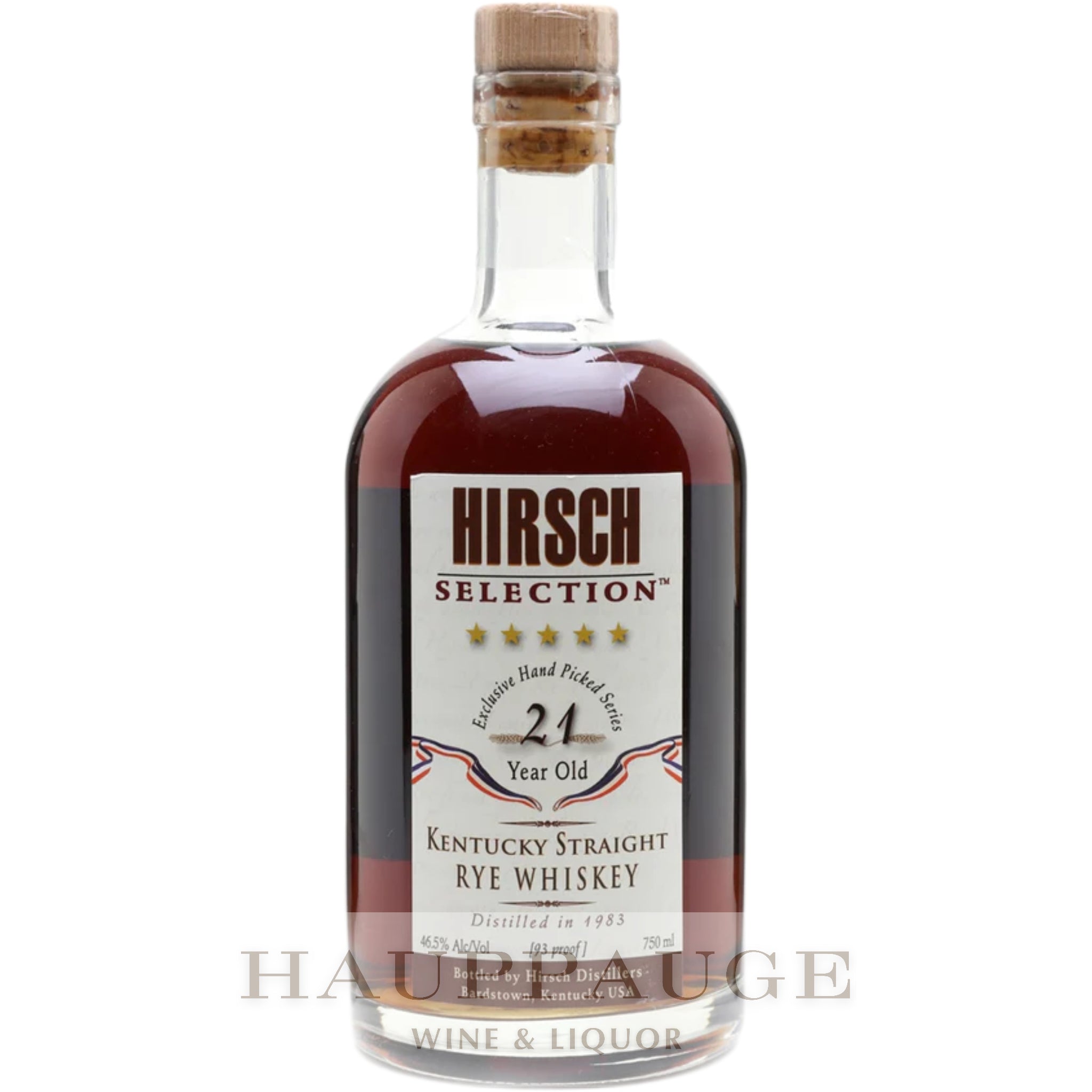Hirsch Selection 1983 21-Year-Old Kentucky Straight Rye Whiskey (93 Proof)