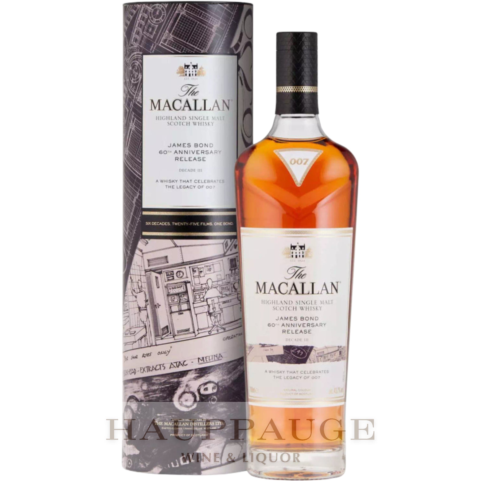 Macallan James Bond 60th Anniversary Decade 3