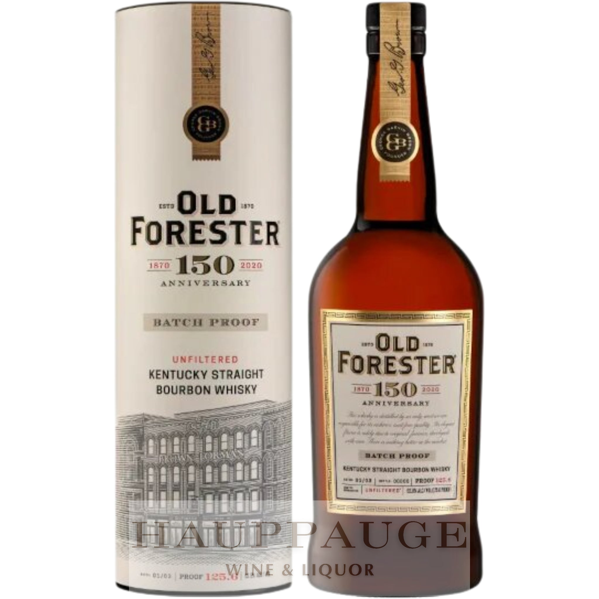 Old Forester 150th Anniversary Batch Proof 02/03