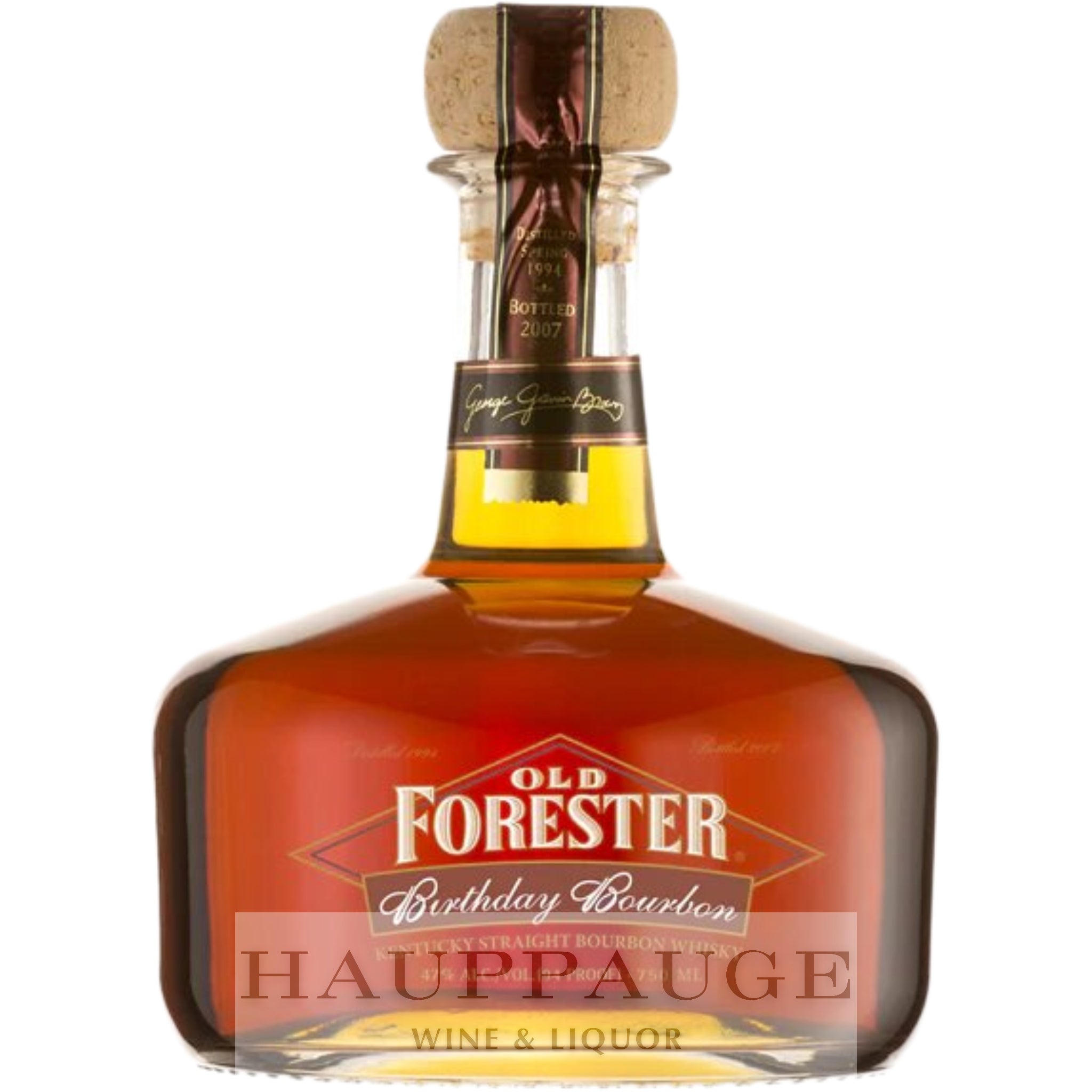 Old Forester Birthday Bourbon 2007 Release