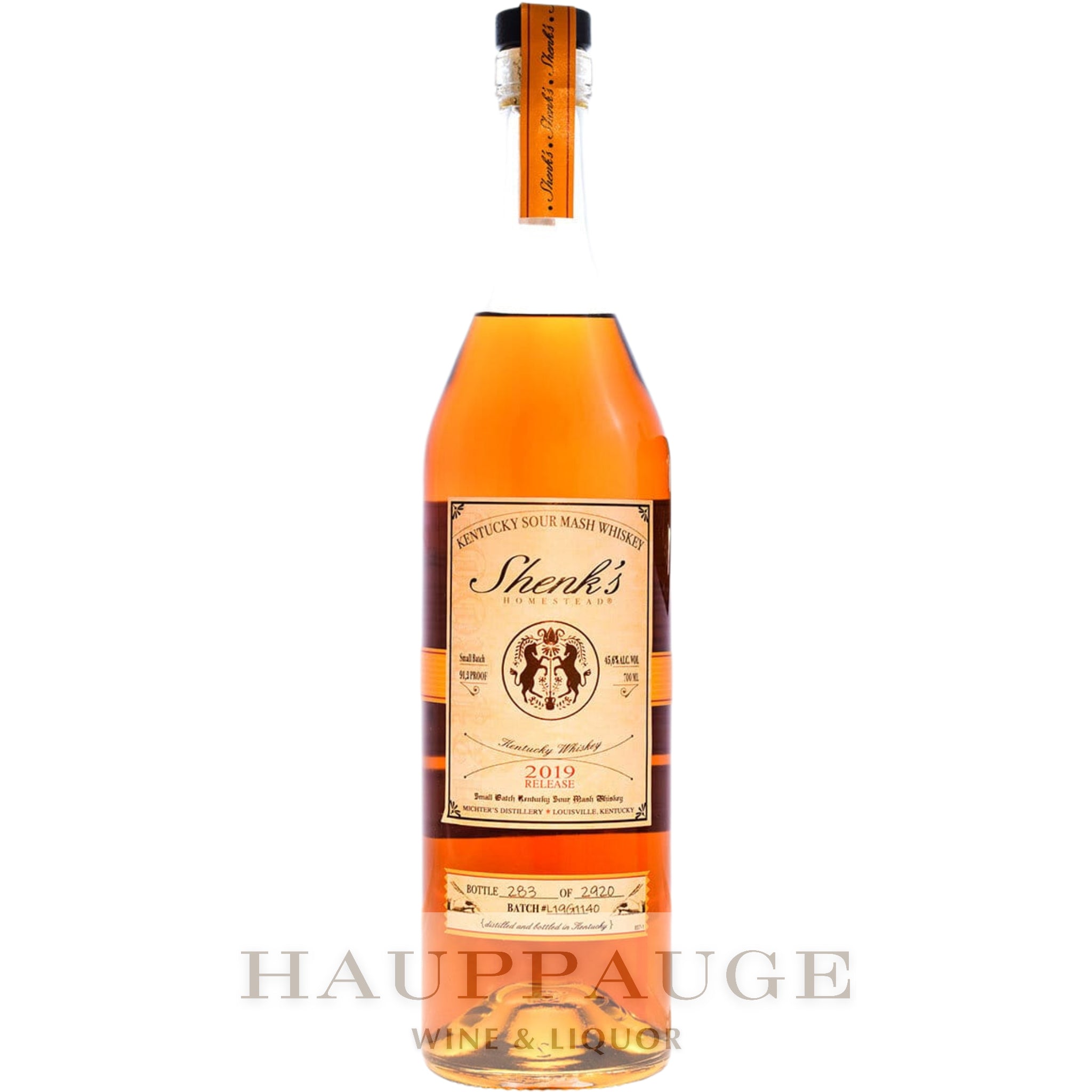 Shenk's Homestead Sour Mash Whiskey 2019