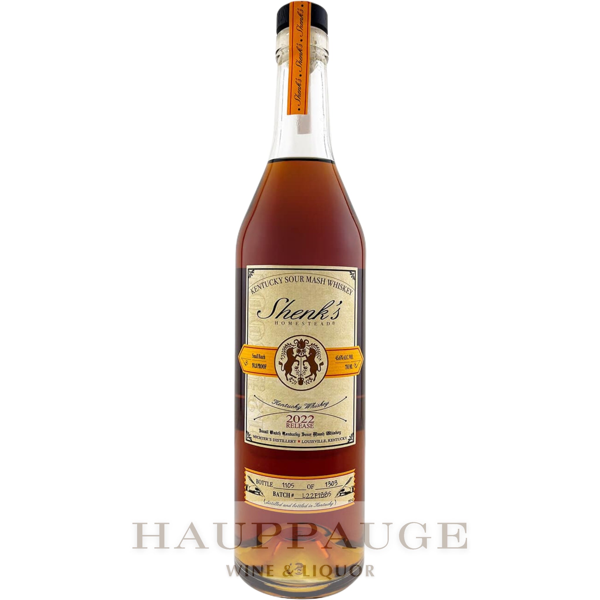 Shenk's Homestead Sour Mash Whiskey 2022