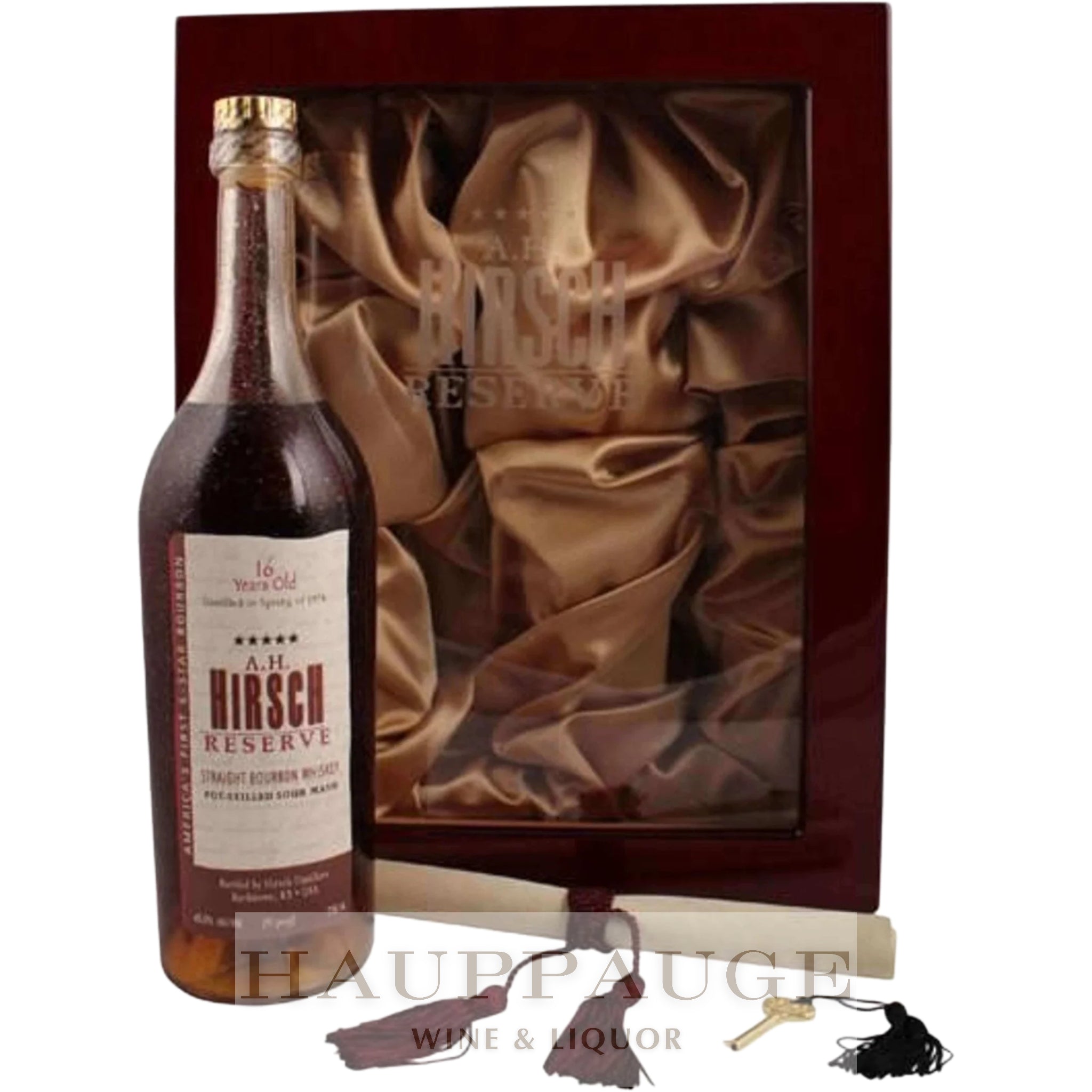 A. H. Hirsch 1974 16-Year-Old Bourbon Humidor Set