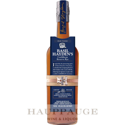 Basil Hayden's Caribbean Reserve Rye (Rum Finish)