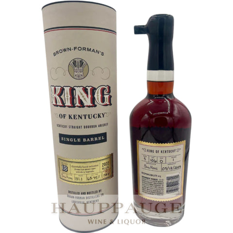 Brown Forman 'King of Kentucky' 18-Year Single Barrel Bourbon