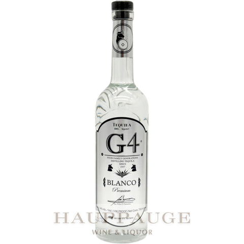 G4 Blanco 108 Proof Tequila