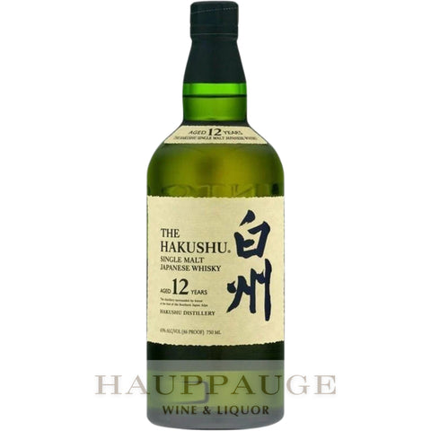 Hakushu 12-Year Single Malt Japanese Whisky 750ML